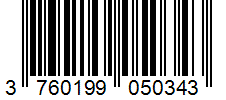 Barcode 3760199050343