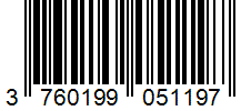 Barcode 3760199051197