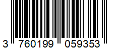 Barcode 3760199059353