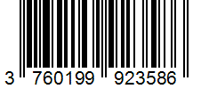 Barcode 3760199923586