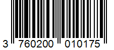 Barcode 3760200010175