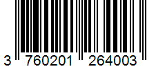 Barcode 3760201264003