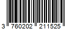 Barcode 3760202211525