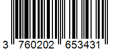 Barcode 3760202653431