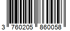 Barcode 3760205860058