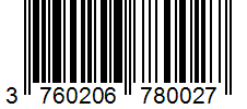 Barcode 3760206780027