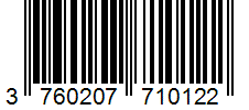 Barcode 3760207710122