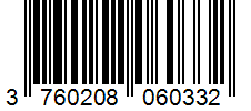 Barcode 3760208060332
