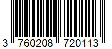 Barcode 3760208720113