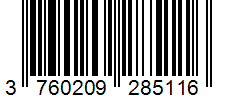 Barcode 3760209285116