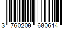 Barcode 3760209680614