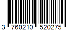 Barcode 3760210520275