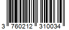 Barcode 3760212310034