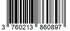 Barcode 3760213860897