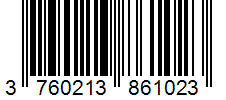 Barcode 3760213861023