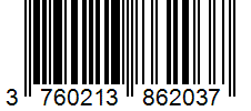 Barcode 3760213862037