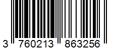 Barcode 3760213863256