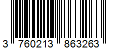 Barcode 3760213863263