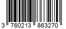 Barcode 3760213863270