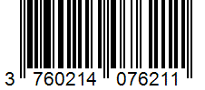 Barcode 3760214076211