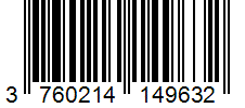 Barcode 3760214149632