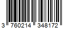 Barcode 3760214348172
