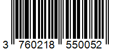 Barcode 3760218550052