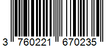 Barcode 3760221670235