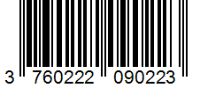 Barcode 3760222090223