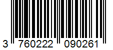 Barcode 3760222090261