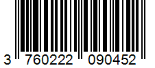 Barcode 3760222090452