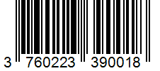 Barcode 3760223390018
