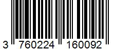 Barcode 3760224160092