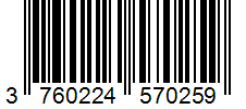 Barcode 3760224570259
