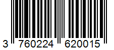 Barcode 3760224620015