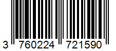 Barcode 3760224721590