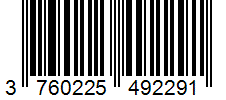 Barcode 3760225492291