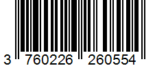 Barcode 3760226260554