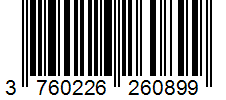 Barcode 3760226260899