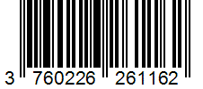 Barcode 3760226261162
