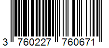 Barcode 3760227760671