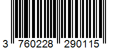 Barcode 3760228290115
