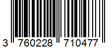 Barcode 3760228710477