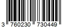 Barcode 3760230730449