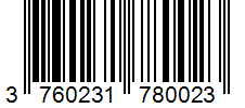 Barcode 3760231780023