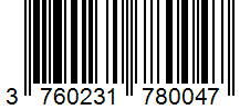 Barcode 3760231780047