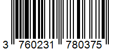 Barcode 3760231780375