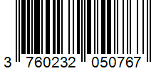 Barcode 3760232050767