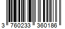 Barcode 3760233360186