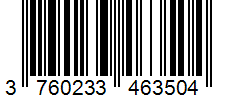 Barcode 3760233463504